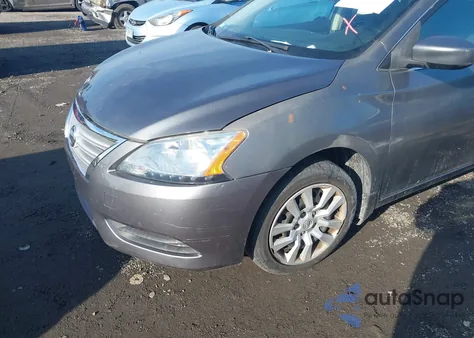 2015 Nissan Sentra Sv из США, поврежденный, VIN 3N1AB7AP6FL676812